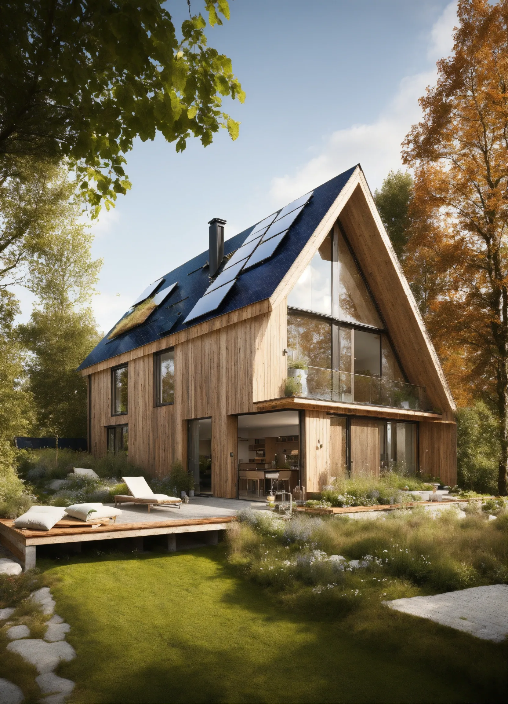 Verschiedene Haustypen